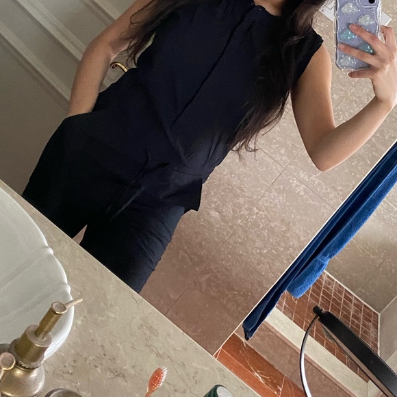 loft black jumpsuit - Picture 3 of 4